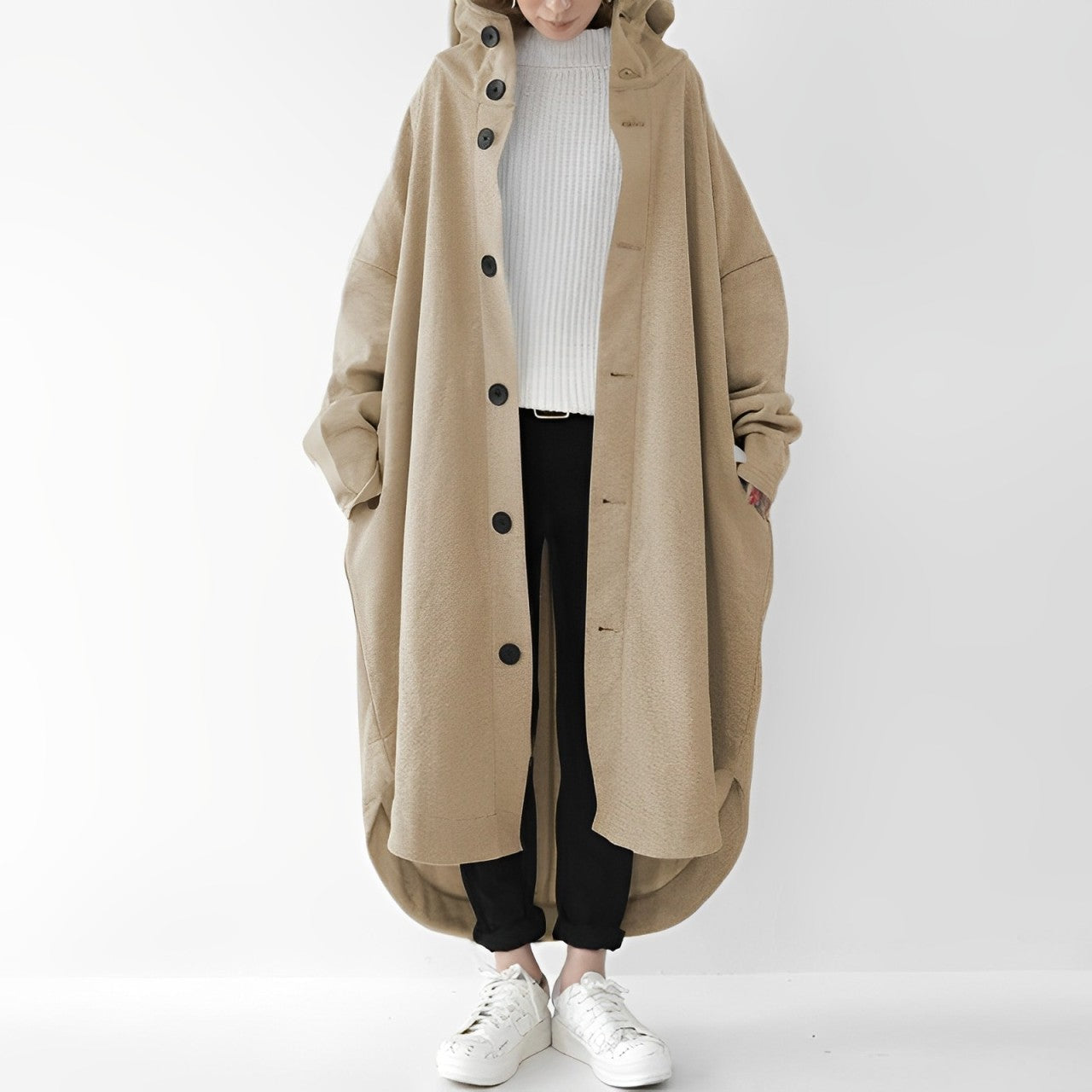 Cailyn – Langer Hverdagstrenchcoat