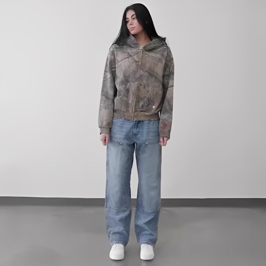 Aarenie - Oversize hættetrøje til kvinder