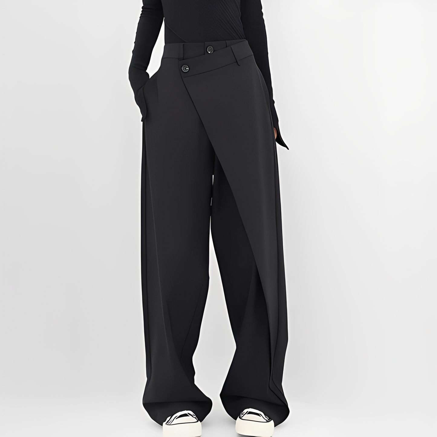 Alexandrine - Brede moderne bukser til kvinder