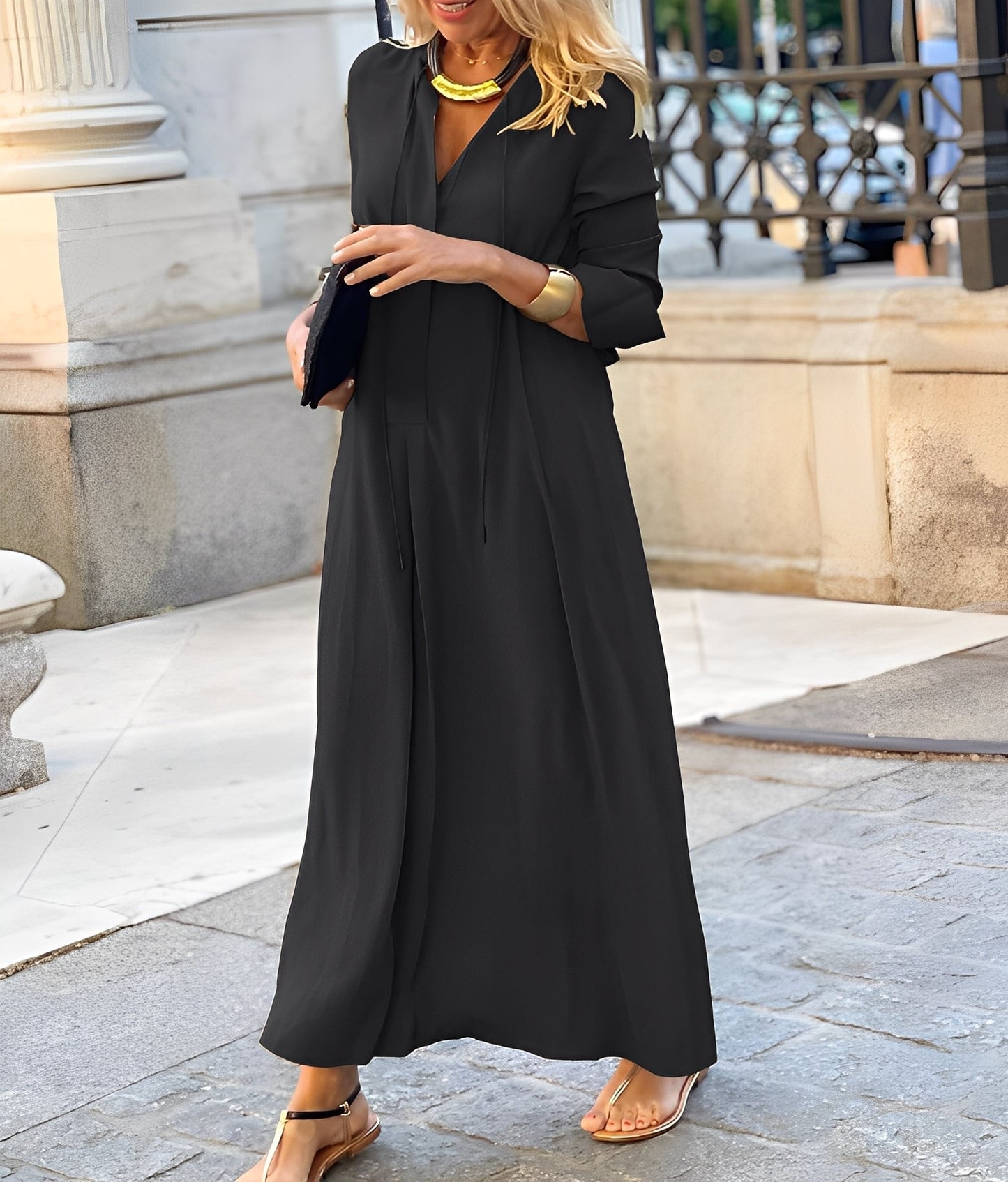 Christèle - Løs og komfortabel kjole til kvinder