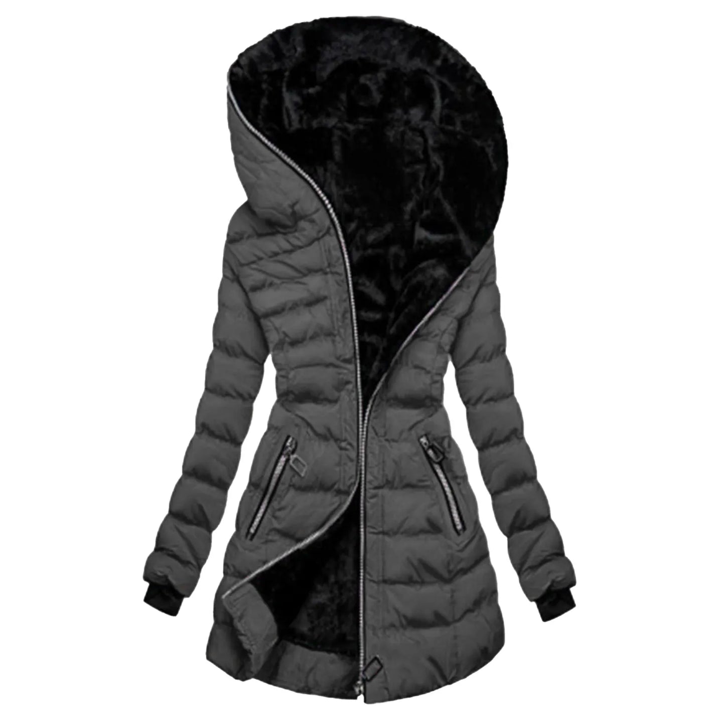 Lucia – Luksuriøs Pullover-Mantel