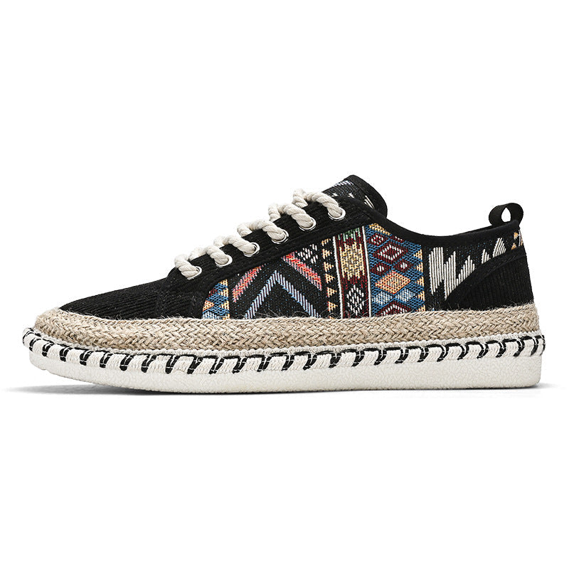 Liam - Stilfulde sneakers med print til herrer