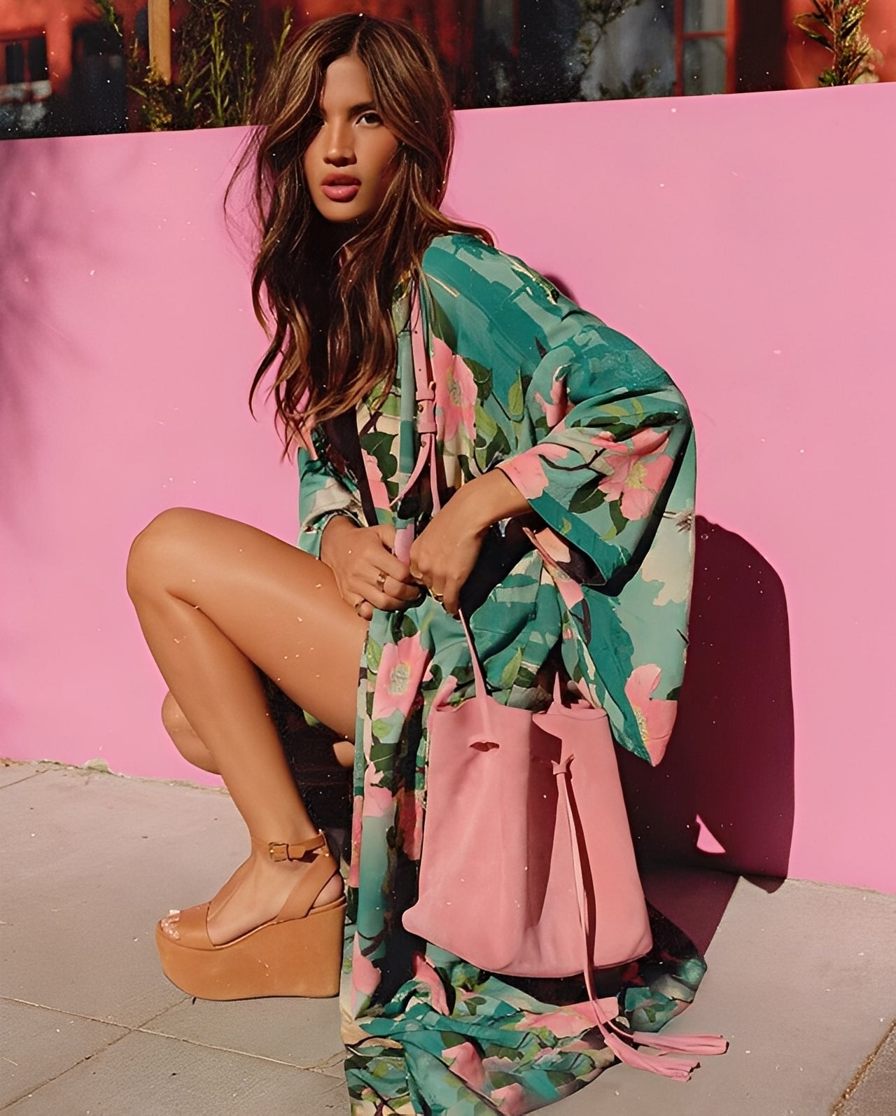 Chantal - Let kimono kjole til kvinder