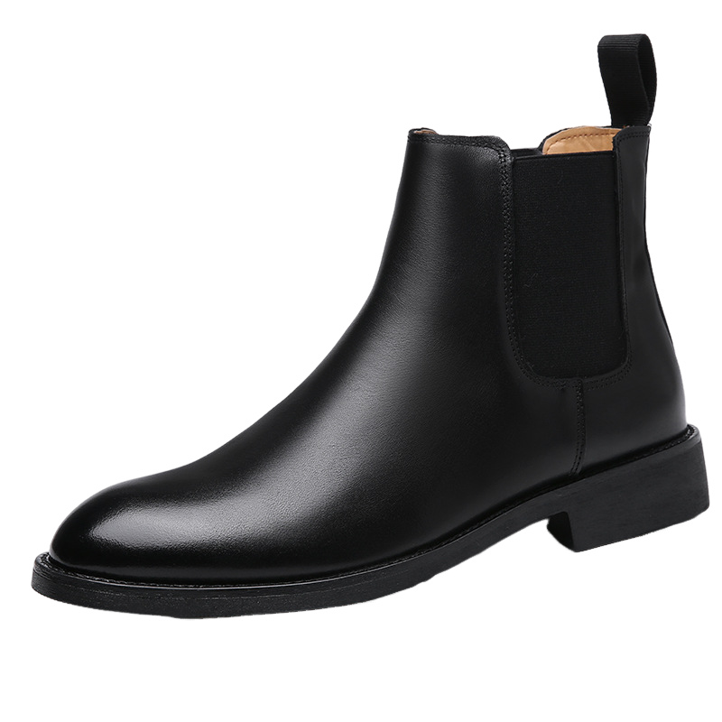 Harris - Klassiske Chelsea-støvler af læder til herrer