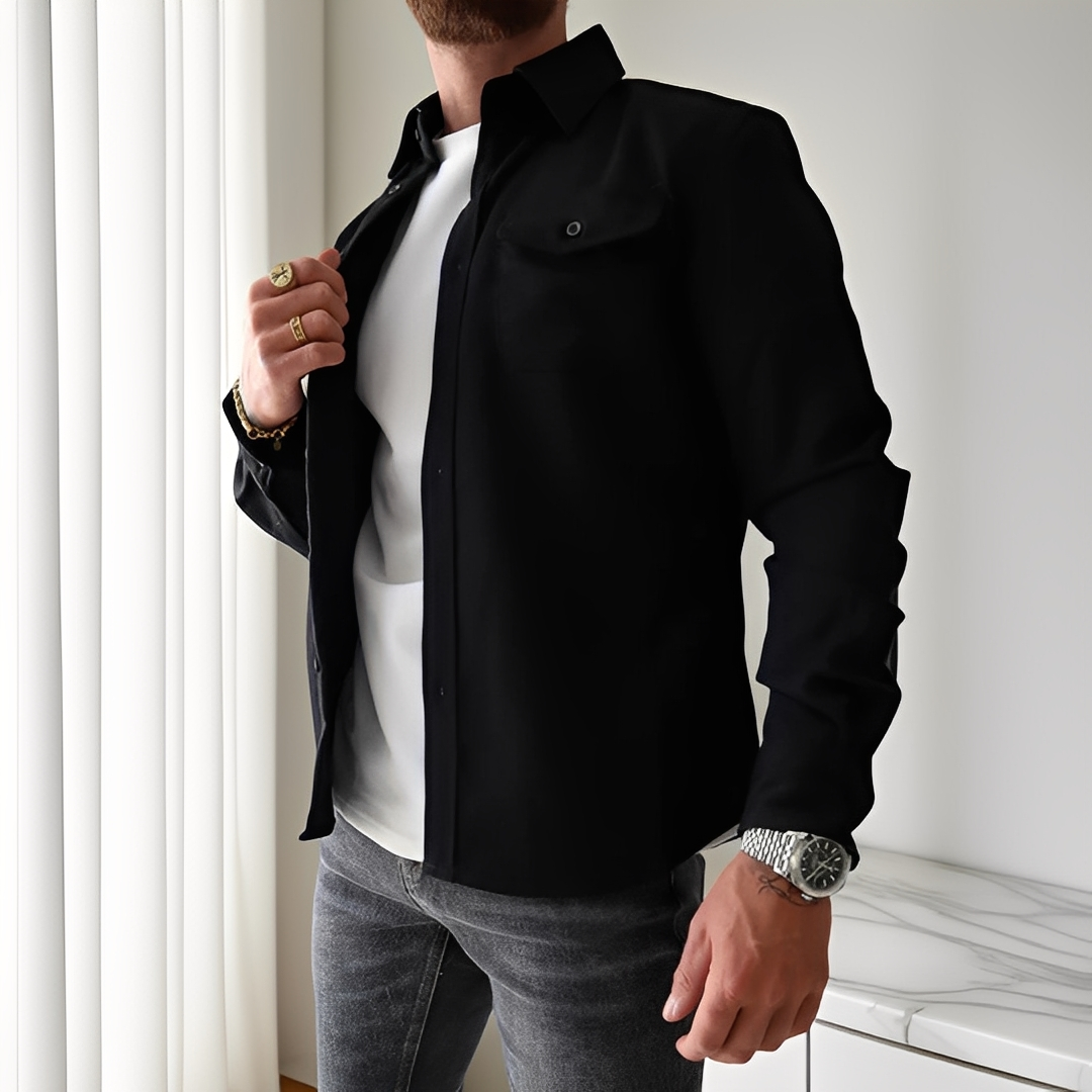 Aadolf - Oversize afslappet jakke til mand