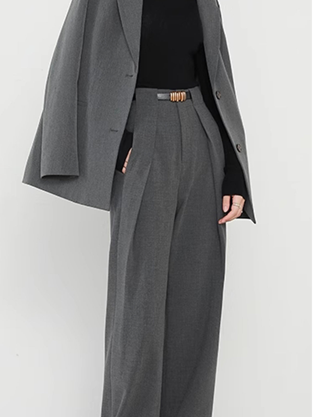 Lina – Gerade Hose med Lommer