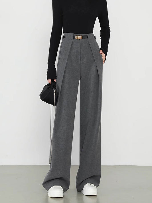 Lina – Gerade Hose med Lommer