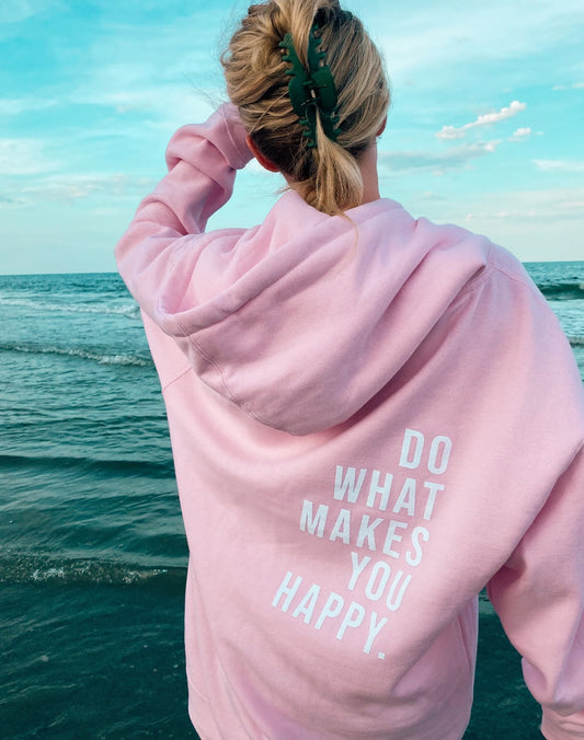Jasmin – Sweatshirt med hætte moderne med inskription