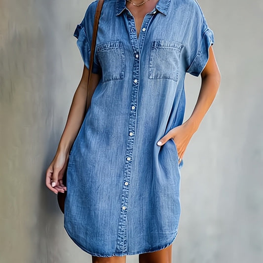 Daphné – Kjole i Chic Denim