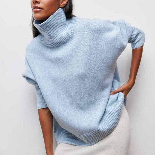 Berenice – Pullover med Høj Krave