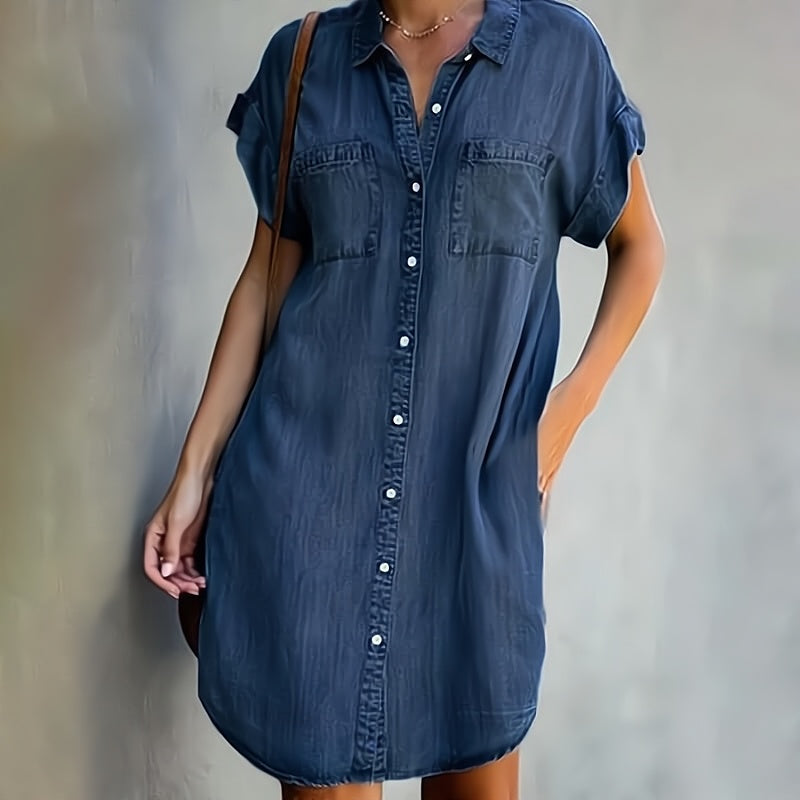 Daphné – Kjole i Chic Denim