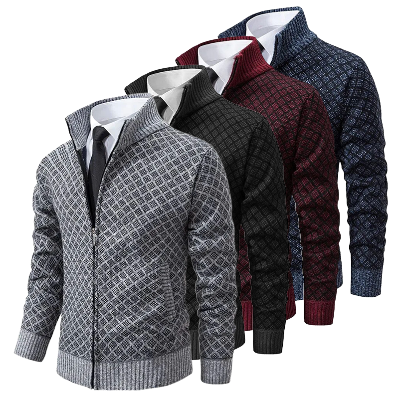 Jeff – Elegant cardigan til mænd