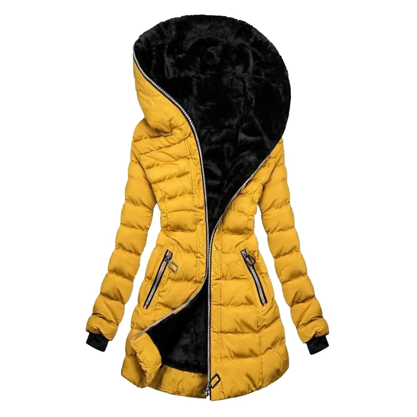 Lucia – Luksuriøs Pullover-Mantel