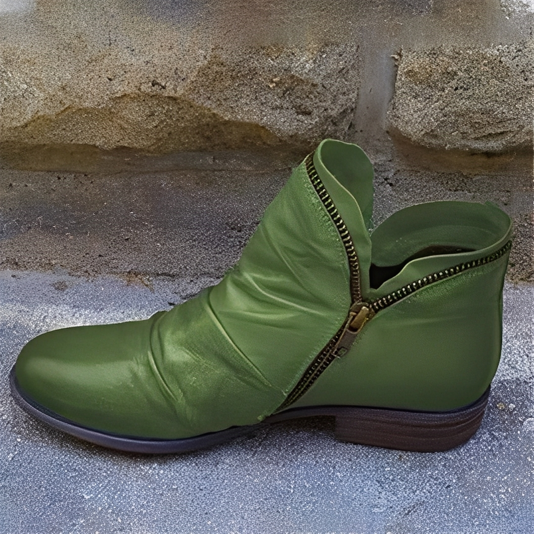 Maïa - Elegante støvler i læder til kvinder