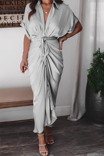 Antoinette - Lang elegant kjole til kvinder