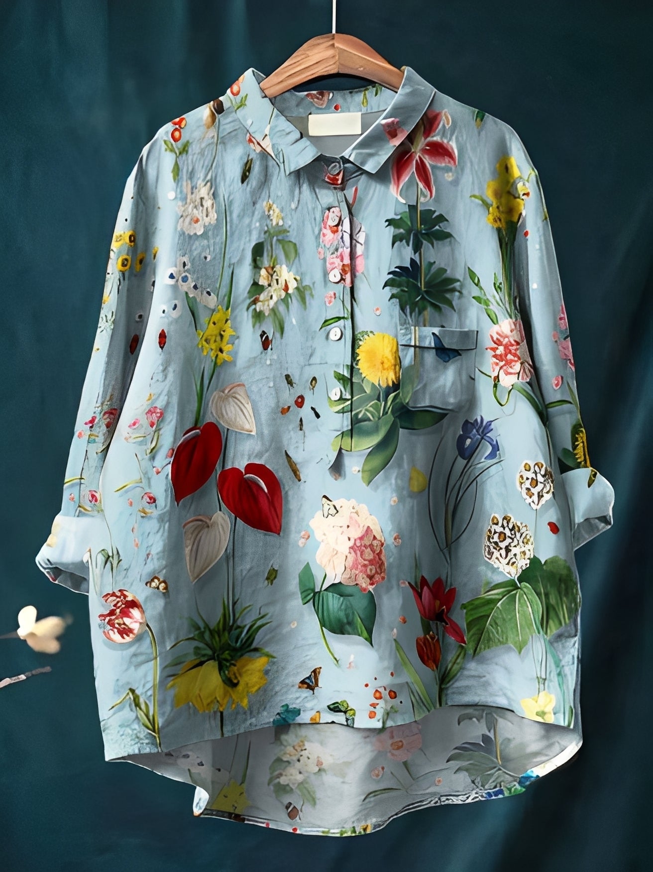 Gwenaël - Klassiske skjorter med lange ærmer til kvinder