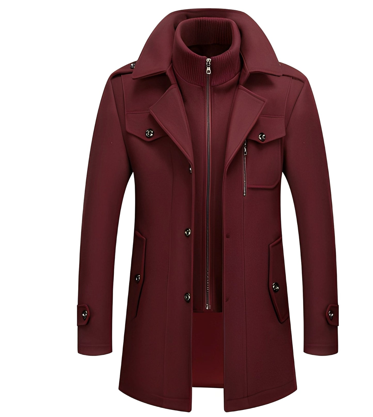 Hervé - Varm vinterfrakke til mand