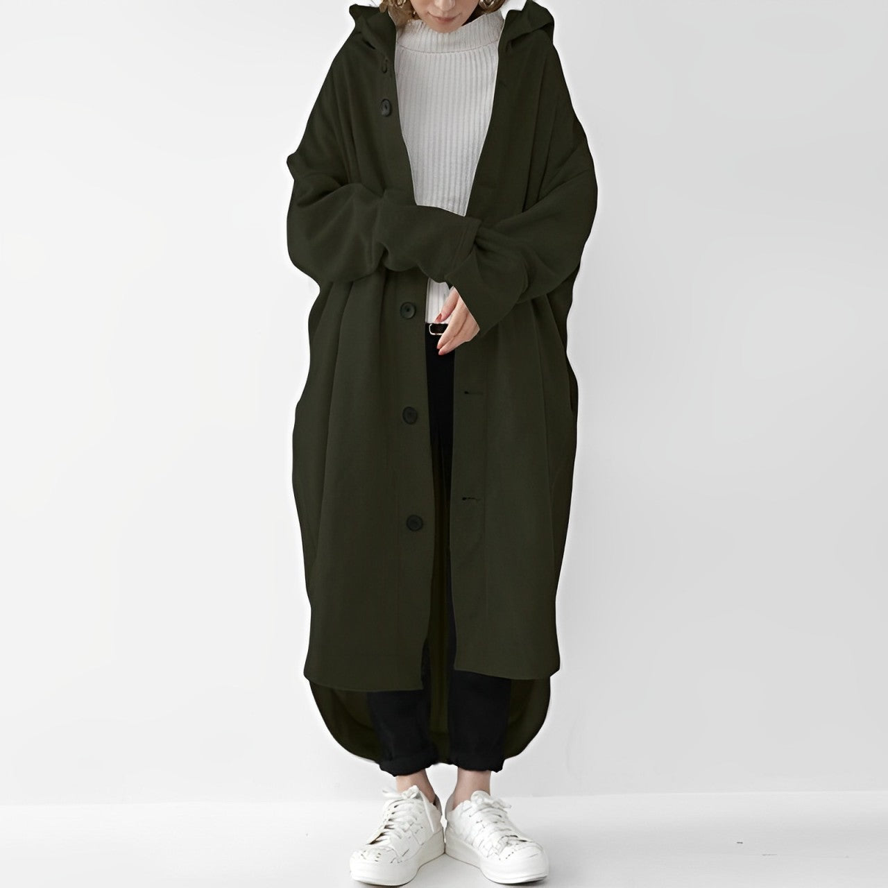 Cailyn – Langer Hverdagstrenchcoat