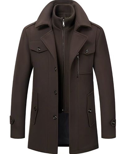 Hervé - Varm vinterfrakke til mand