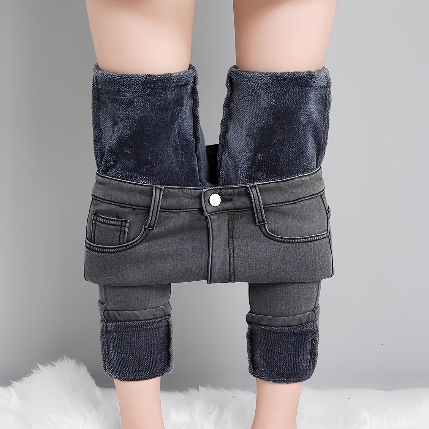 Betty - Varme Thermoskinnyjeans til Damer