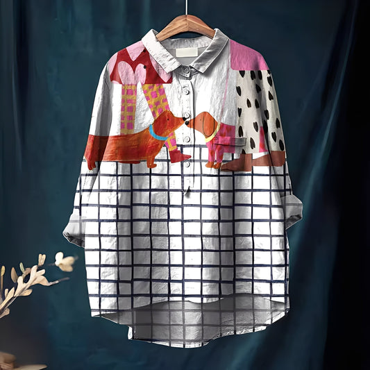 Gwenaël - Klassiske skjorter med lange ærmer til kvinder