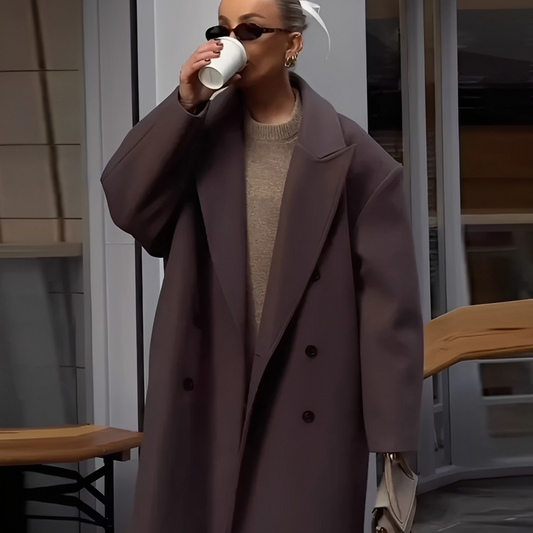 Bernarden - Behagelig oversize frakke til kvinder