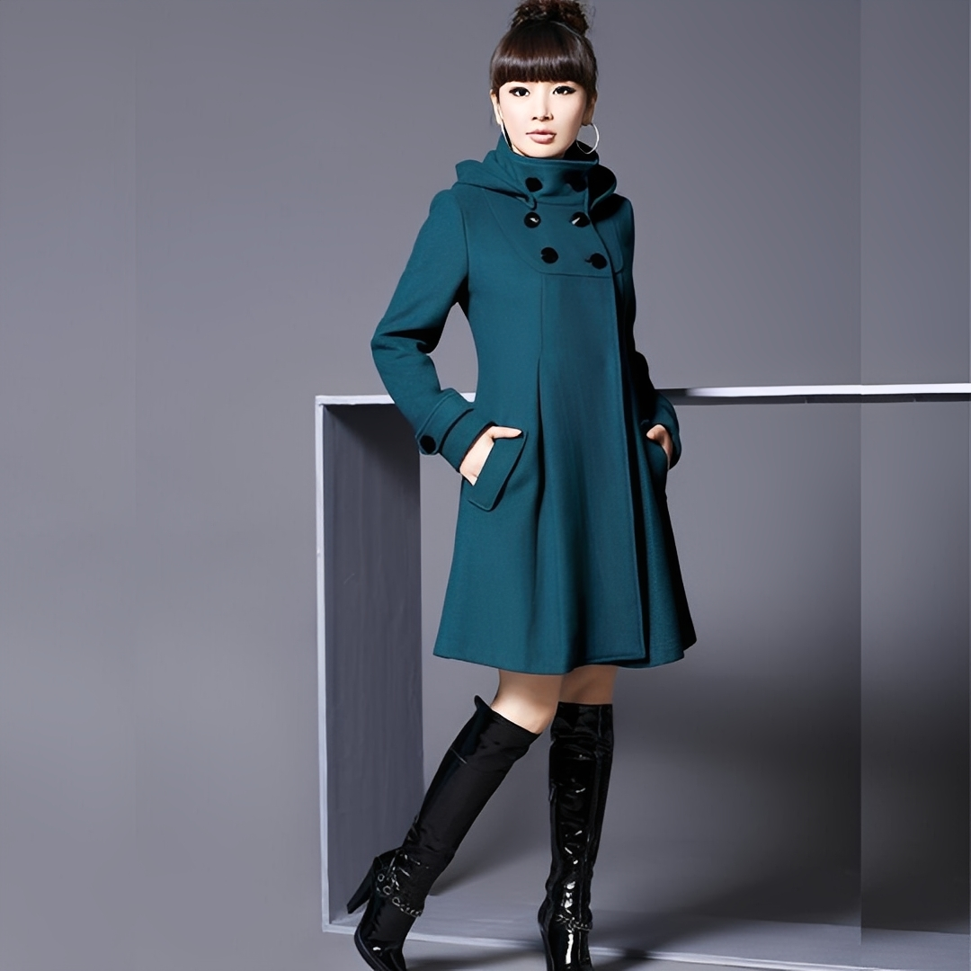 Perrine - Elegant jakke med sidelommer til kvinder