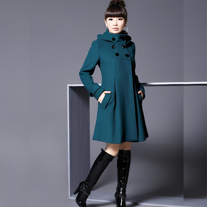 Perrine - Elegant jakke med sidelommer til kvinder