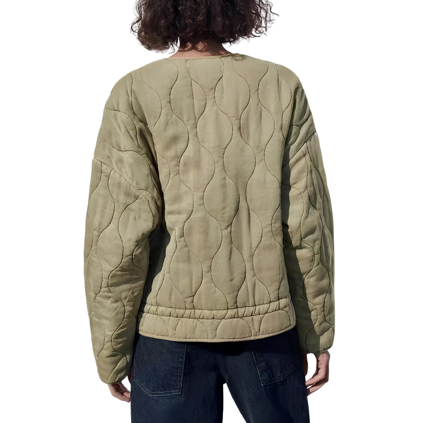 Chloe - Stilfuld, løst siddende vatteret jakke til damer