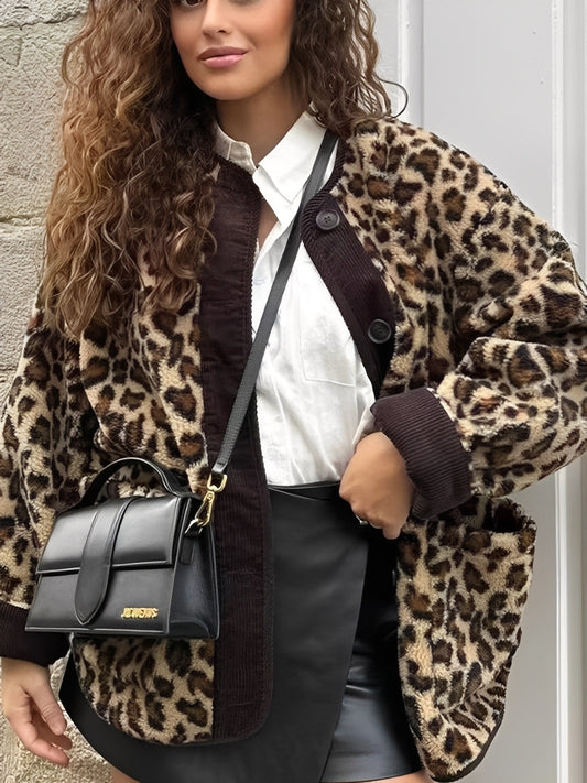 Emelia - Stilfuld, overstor, varm jakke til damer