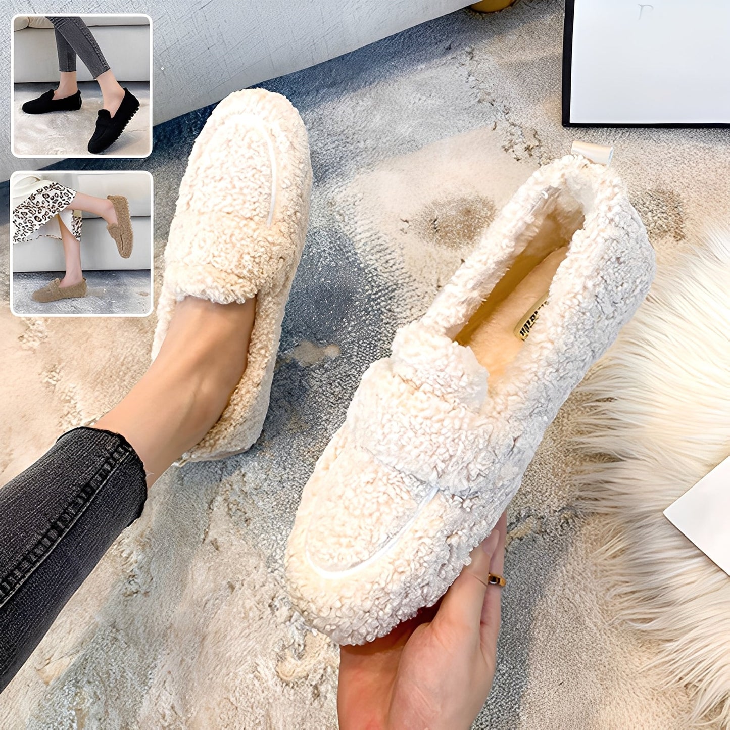 Mara - Varme vintermokkasiner til kvinder