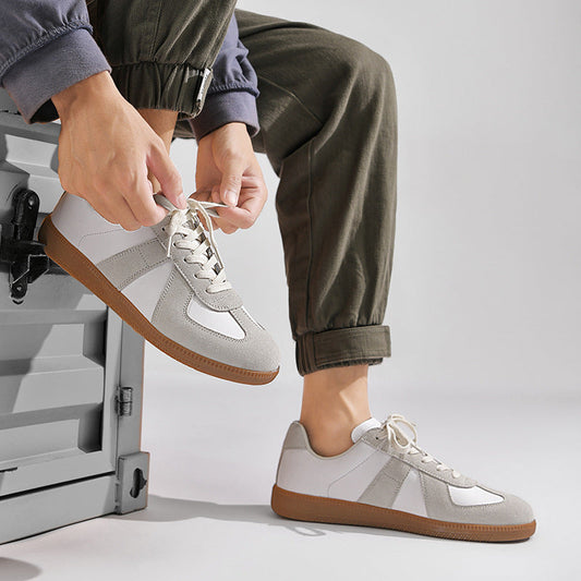 Gino - Klassiske bløde sneakers med tykke såler til herrer