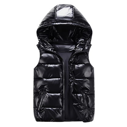 Jayde - Trendy, varm hættevest til damer