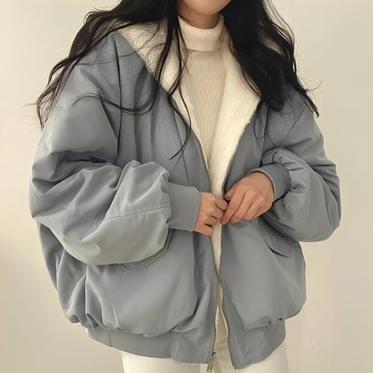 Jasmine - Moderne, tykke, løse frakke til damer