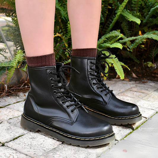 Georgette - Læderstøvler til par