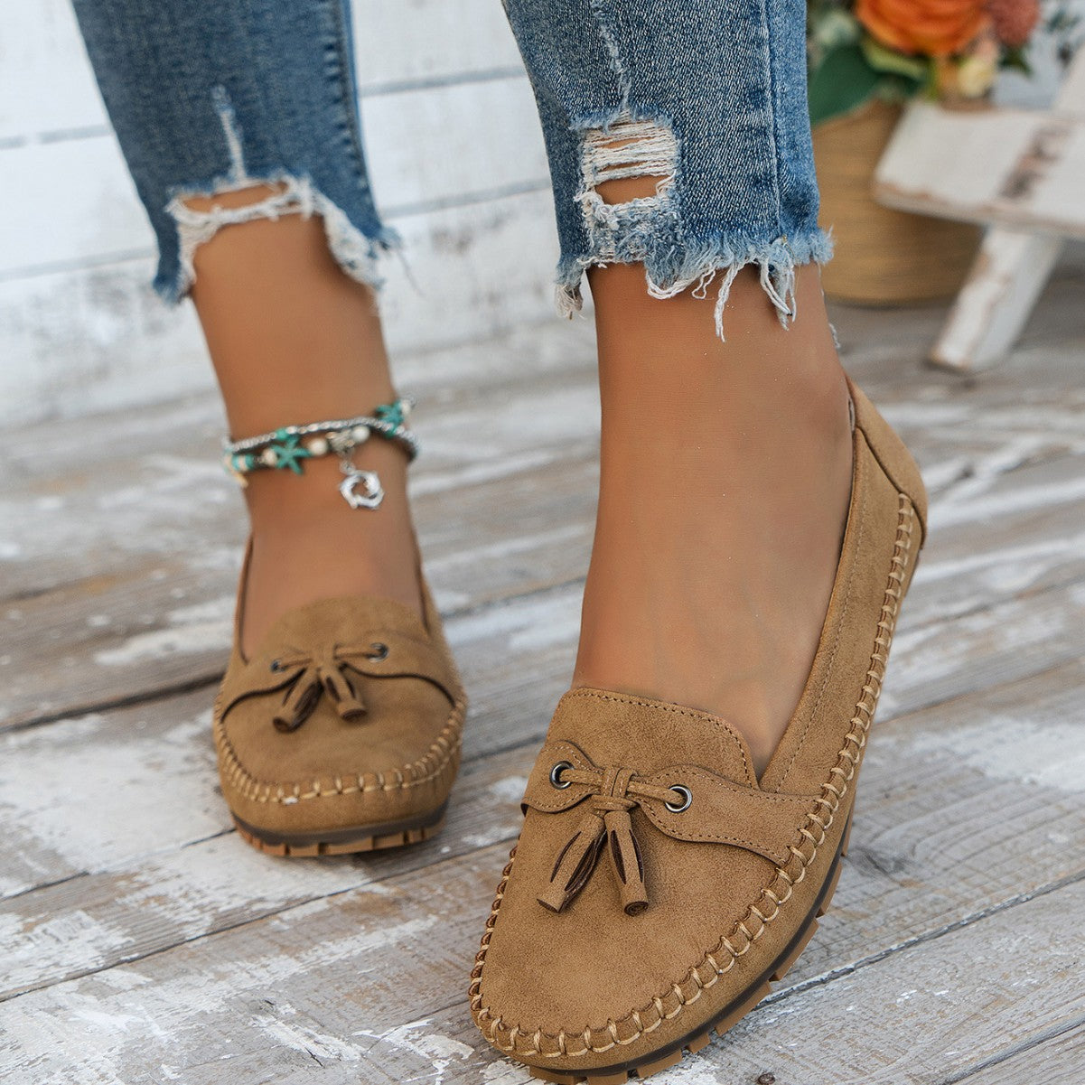 Megan - Behagelig ortopædisk flad sko til damer