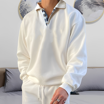 Colsen - Moderne sweater med lynlås til herrer