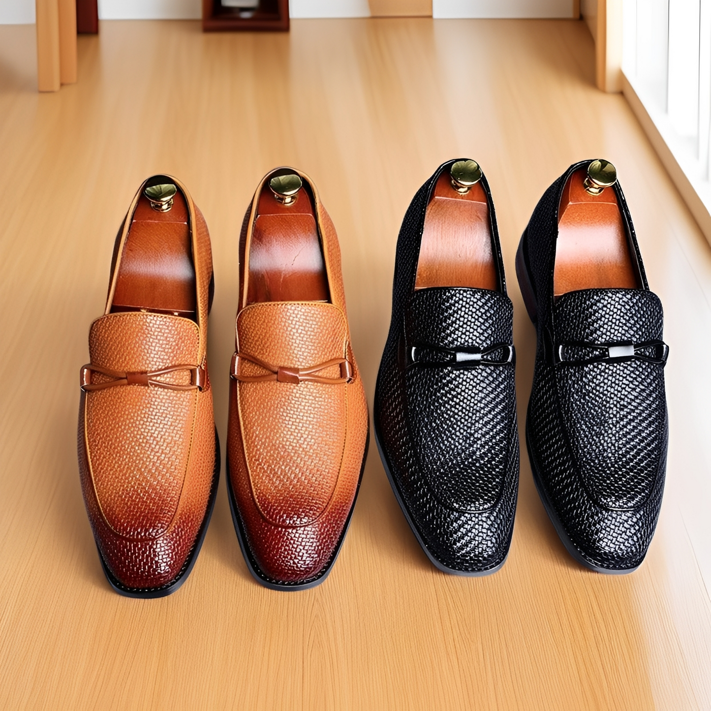 Phillip - Elegante Business-Oxford-Slipper til Herrer