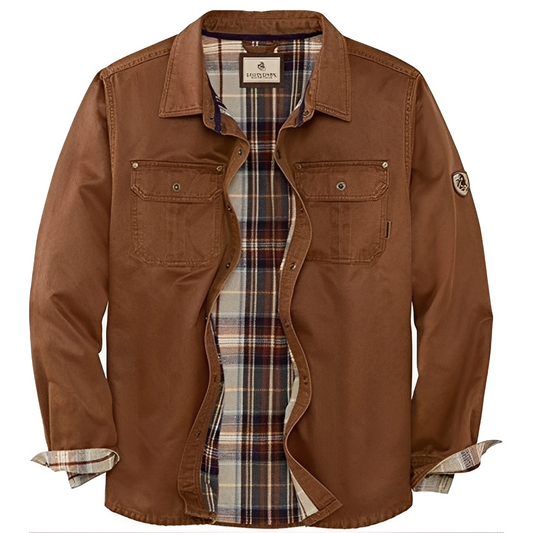 Abbánes - Afslappet bomuldsjakke til mænd