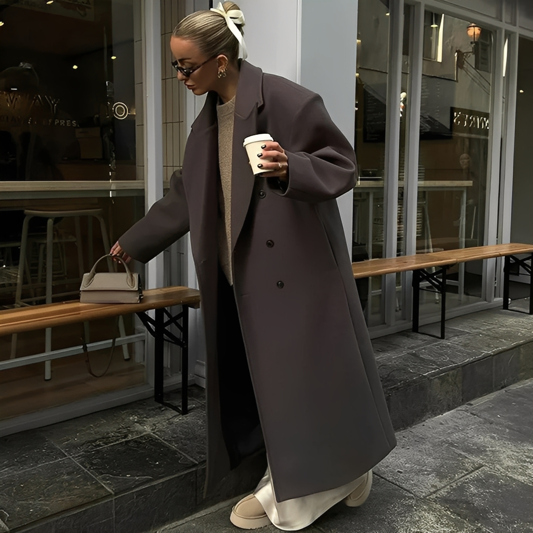 Bernarden - Behagelig oversize frakke til kvinder