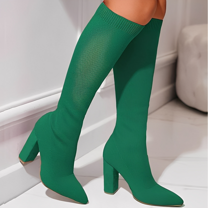 Marilyne - Elegante strikkede støvletter til kvinder