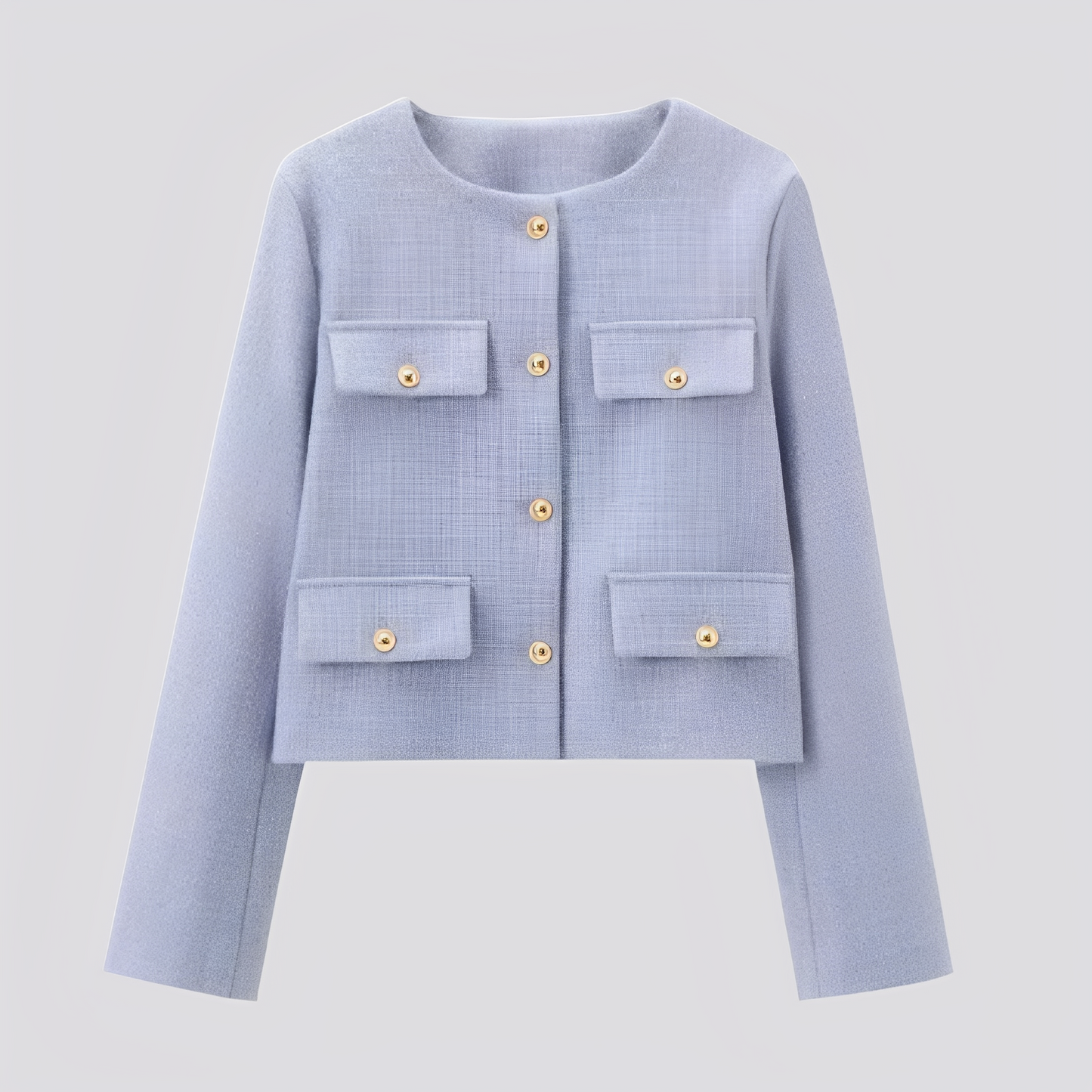 Emelia - Elegant kort frakke med knapper til damer