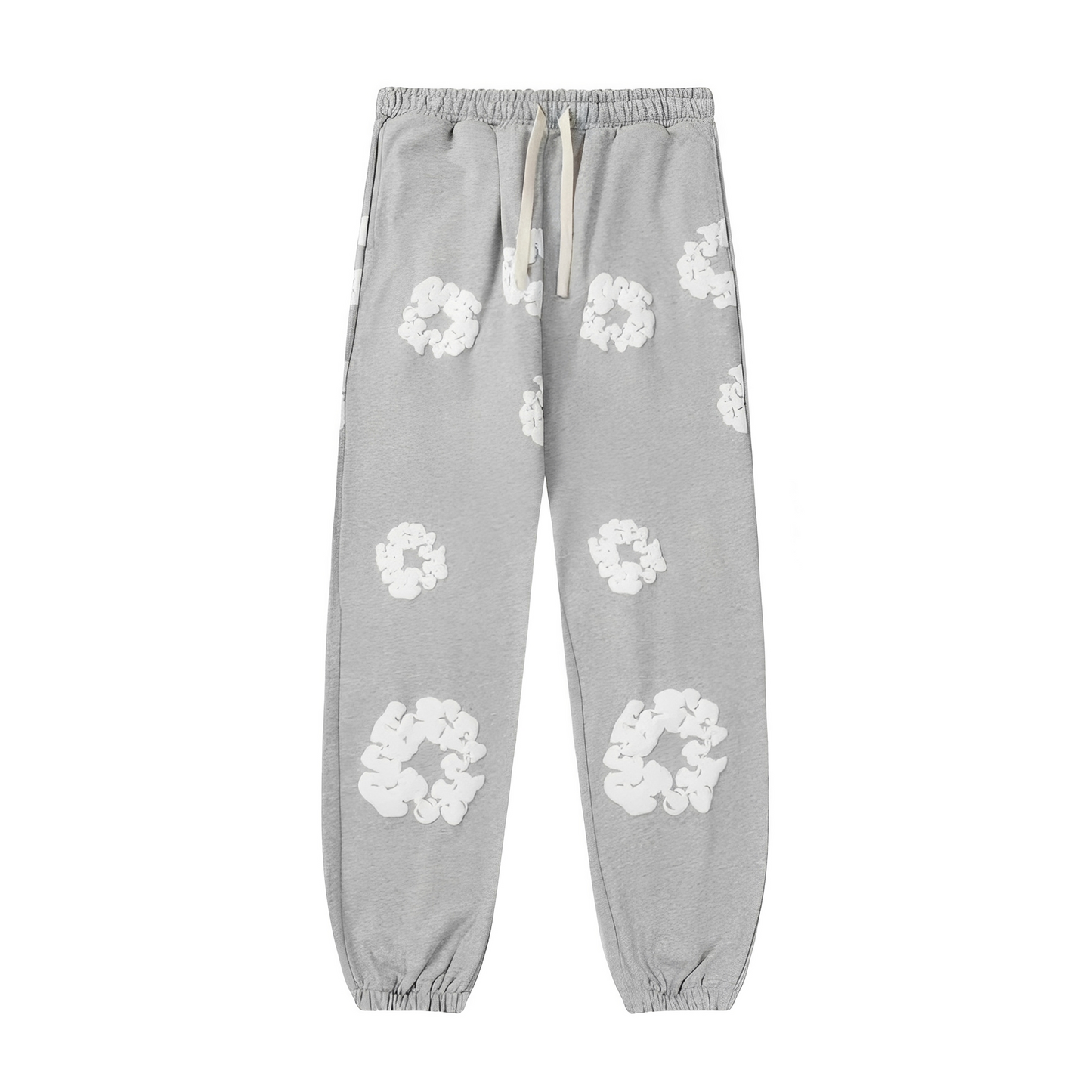 Theresa - Stilfuldt, løst siddende sæt med blomstermønster til damer