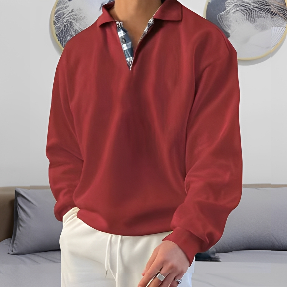 Colsen - Moderne sweater med lynlås til herrer