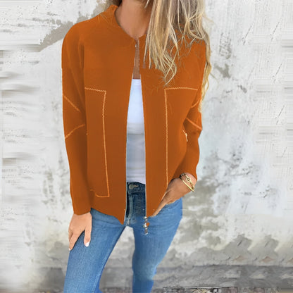 Chelsea - Stilfuld jakke med lynlås til damer