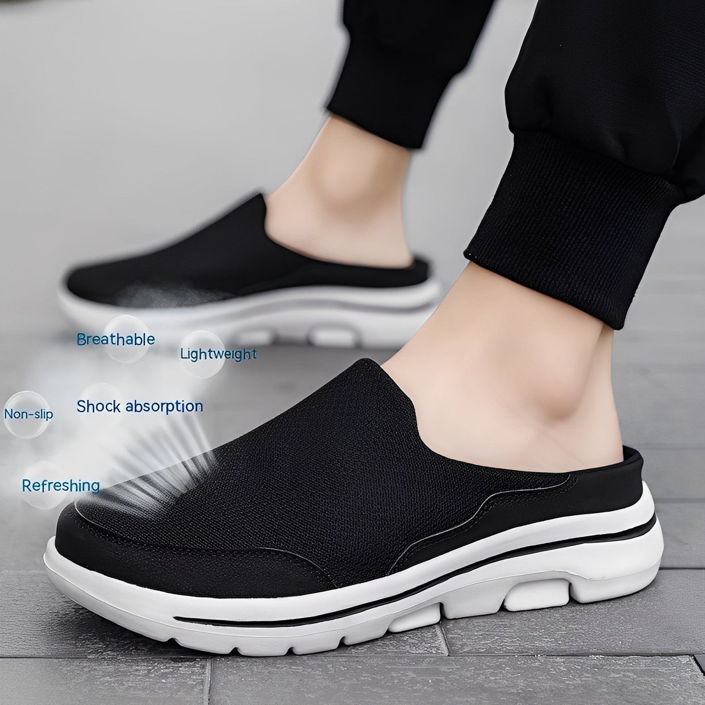 Harrison - Let at tage på sko med polstret sål