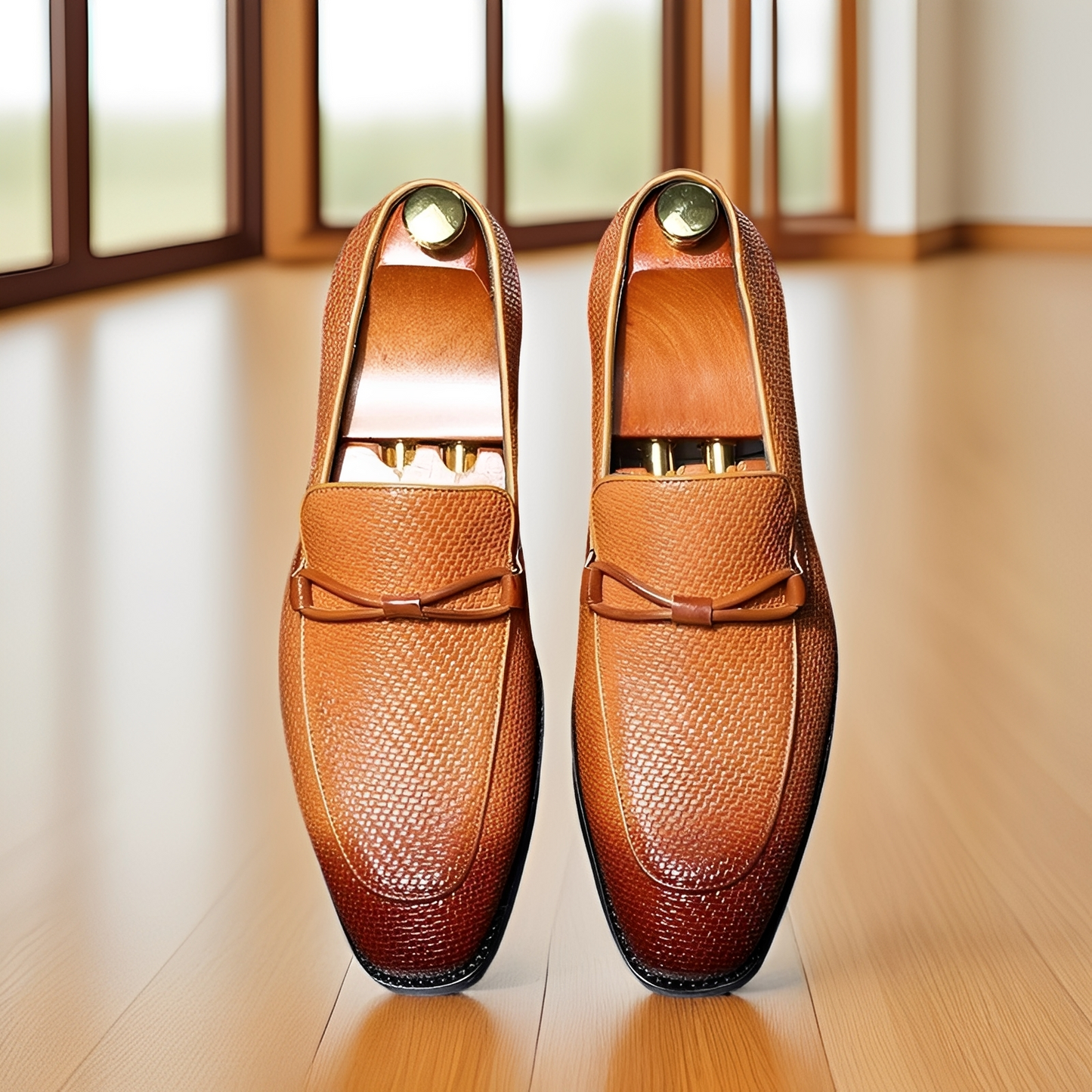 Phillip - Elegante Business-Oxford-Slipper til Herrer