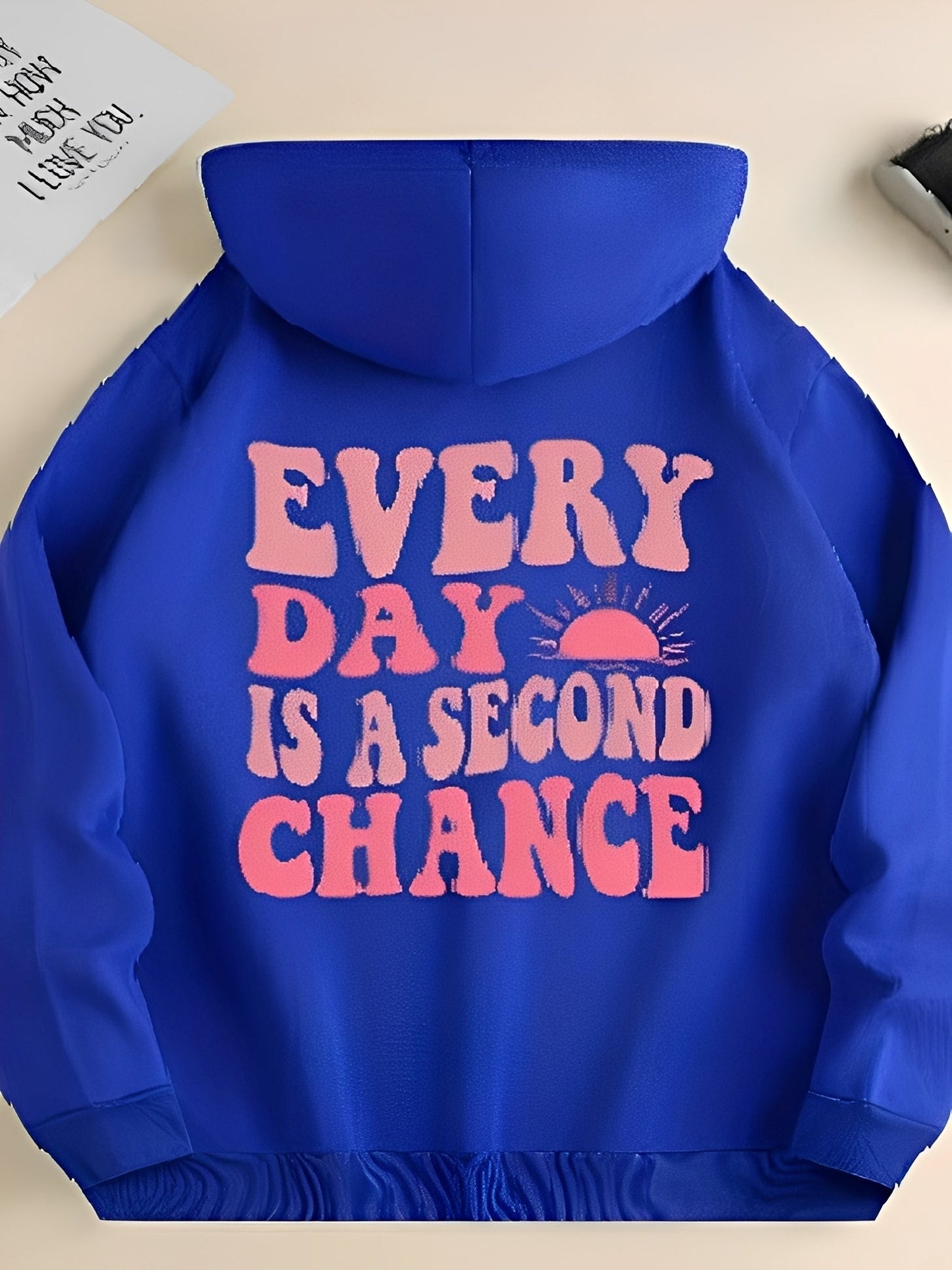 Daria – Gemusteret Bomulds-Hoodie