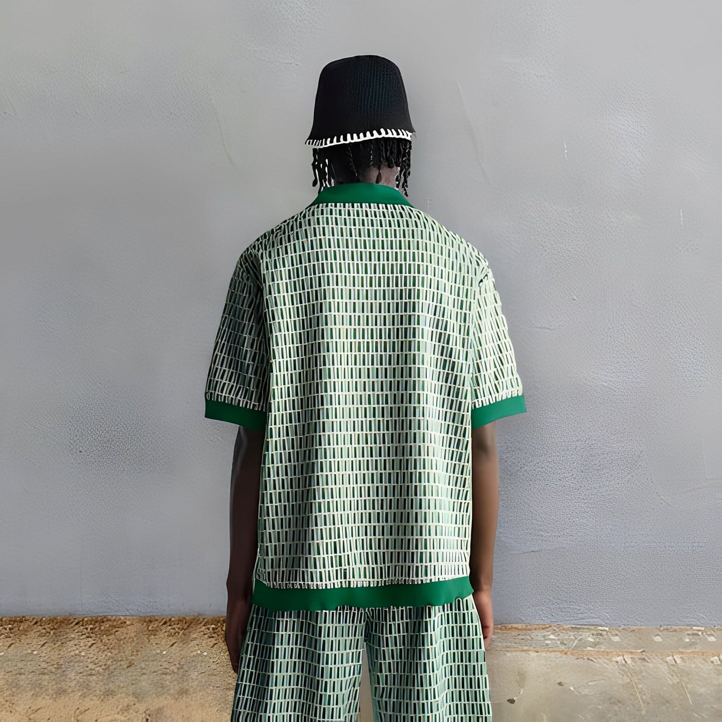 Atem - Sæt skjorte og elegante shorts til mænd