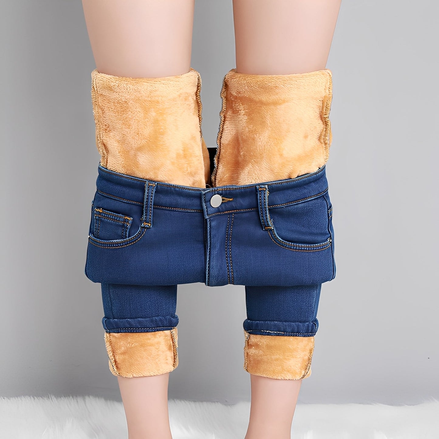 Betty - Varme Thermoskinnyjeans til Damer